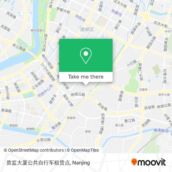 质监大厦公共自行车租赁点 map