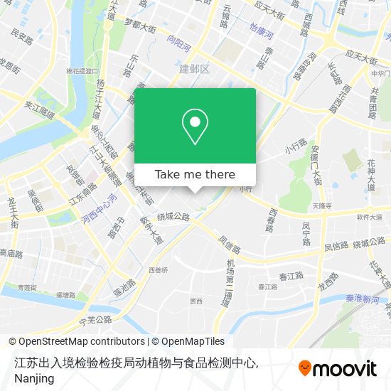 江苏出入境检验检疫局动植物与食品检测中心 map