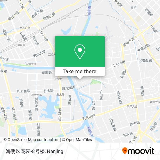 海明珠花园-8号楼 map