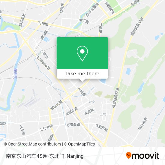 南京东山汽车4S园-东北门 map