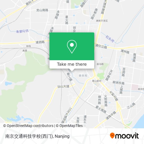 南京交通科技学校(西门) map