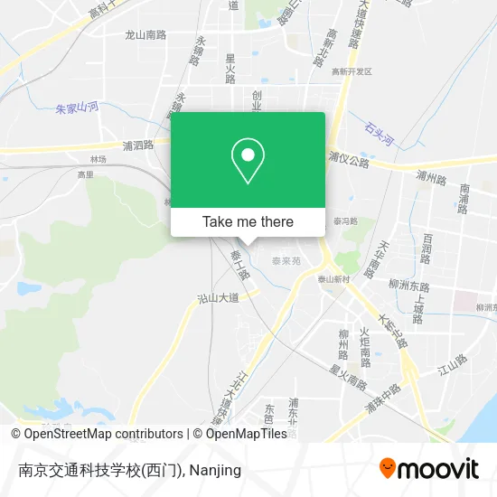 南京交通科技学校(西门) map