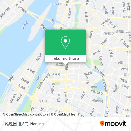 雅瑰园-北3门 map