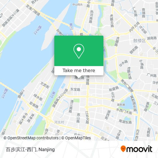 百步滨江-西门 map