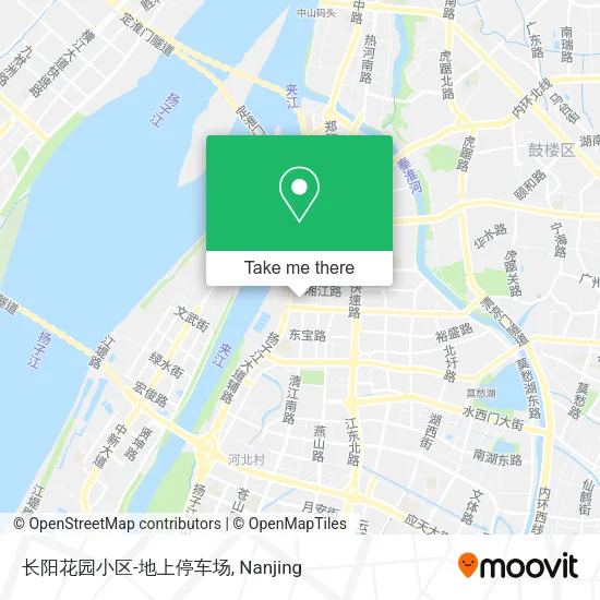 长阳花园小区-地上停车场 map