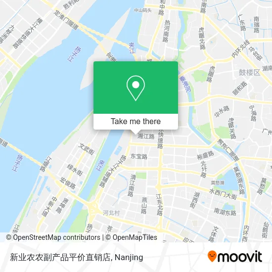 新业农农副产品平价直销店 map