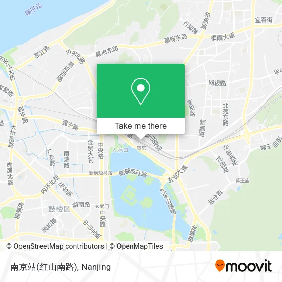 南京站(红山南路) map