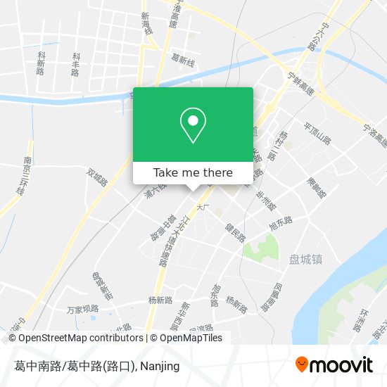 葛中南路/葛中路(路口) map