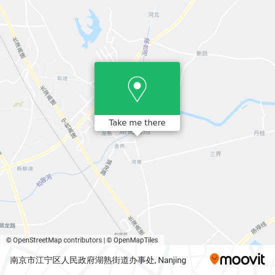 南京市江宁区人民政府湖熟街道办事处 map