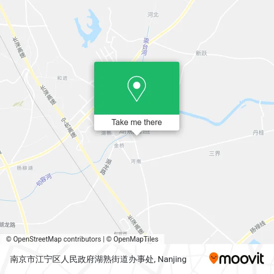 南京市江宁区人民政府湖熟街道办事处 map
