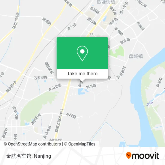 金航名车馆 map