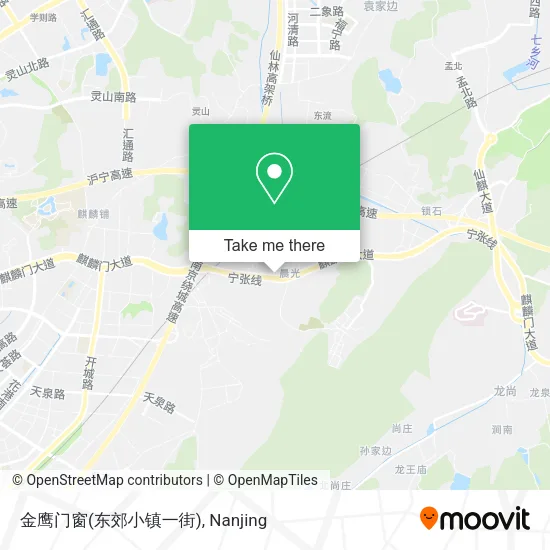 金鹰门窗(东郊小镇一街) map