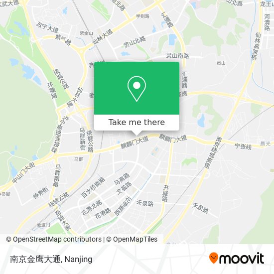 南京金鹰大通 map