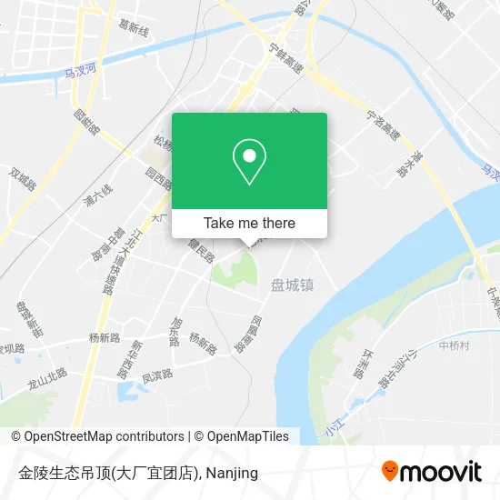 金陵生态吊顶(大厂宜团店) map