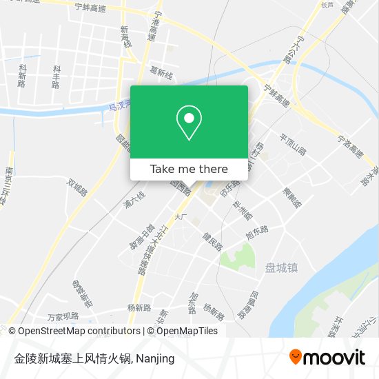 金陵新城塞上风情火锅 map