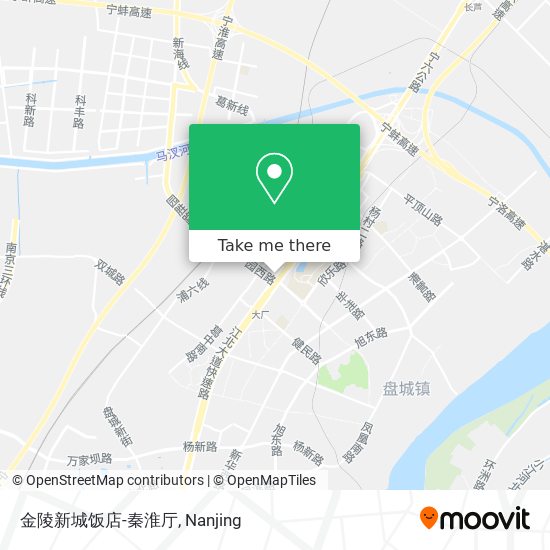 金陵新城饭店-秦淮厅 map