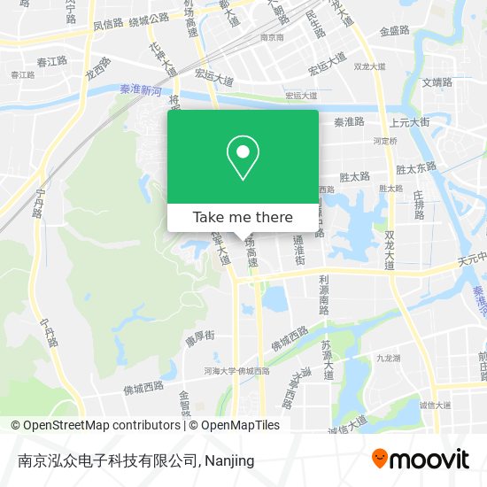 南京泓众电子科技有限公司 map
