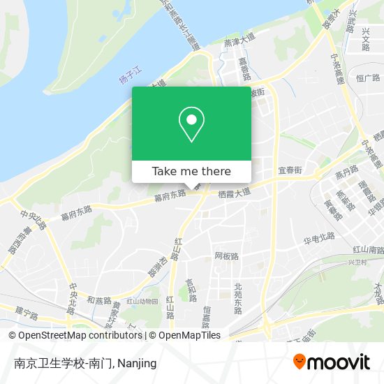 南京卫生学校-南门 map