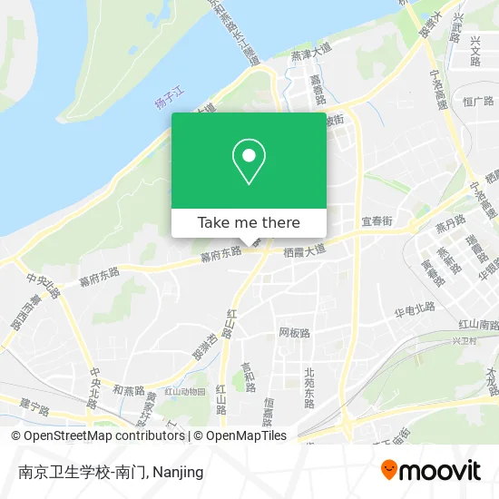 南京卫生学校-南门 map