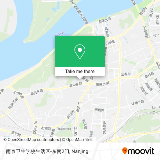 南京卫生学校生活区-东南2门 map