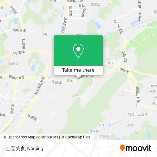 金宝美食 map
