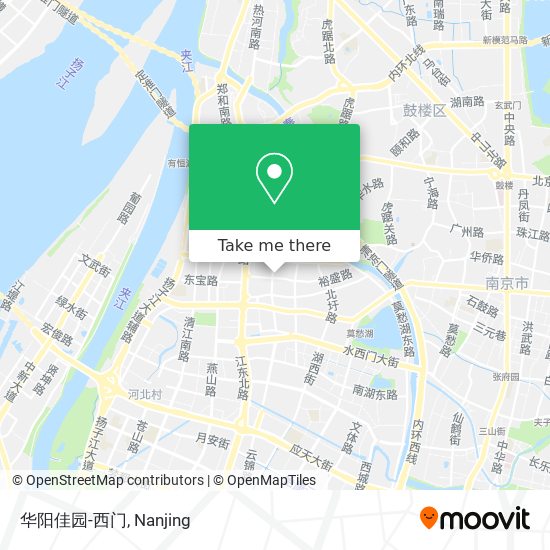 华阳佳园-西门 map