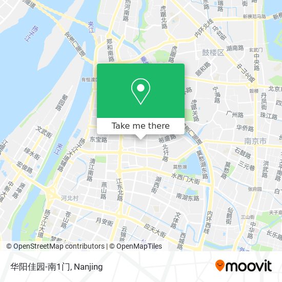 华阳佳园-南1门 map