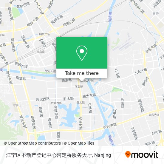 江宁区不动产登记中心河定桥服务大厅 map