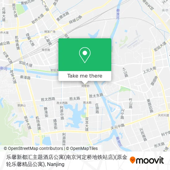 乐馨新都汇主题酒店公寓(南京河定桥地铁站店)(原金轮乐馨精品公寓) map