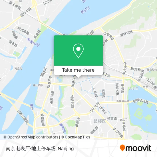 南京电表厂-地上停车场 map