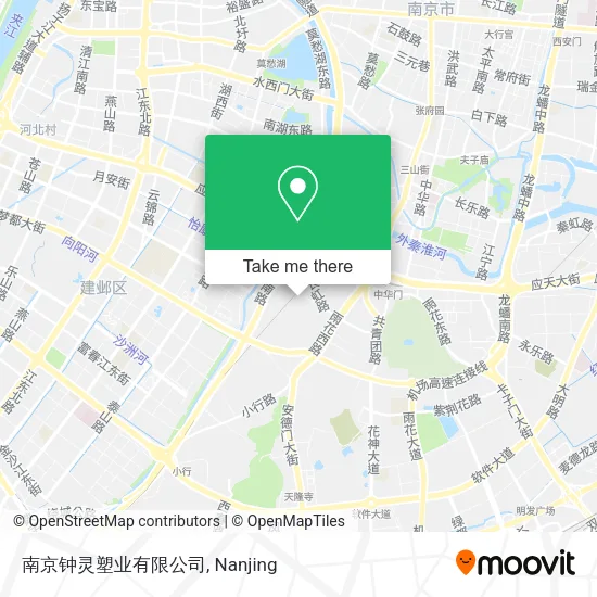 南京钟灵塑业有限公司 map