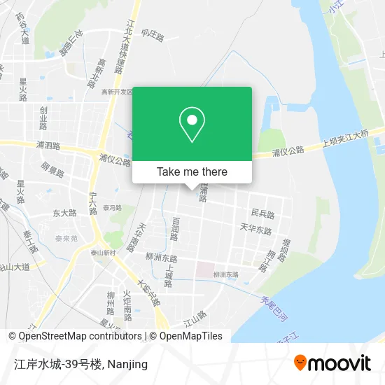 江岸水城-39号楼 map
