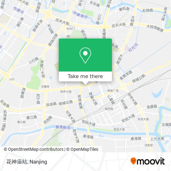 花神庙站 map