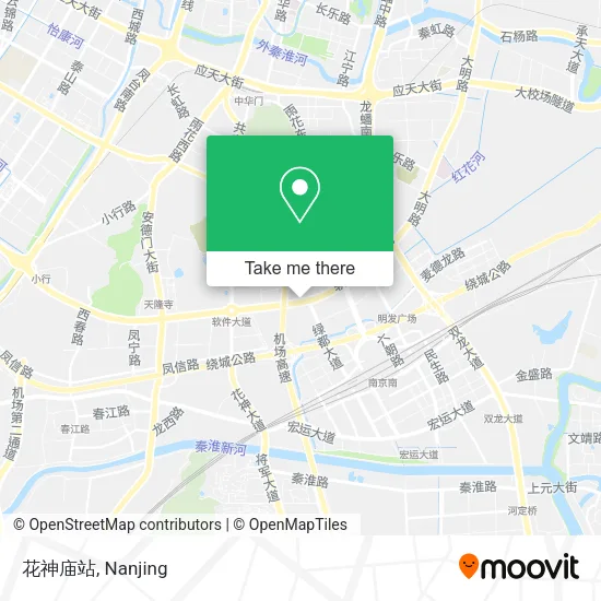 花神庙站 map