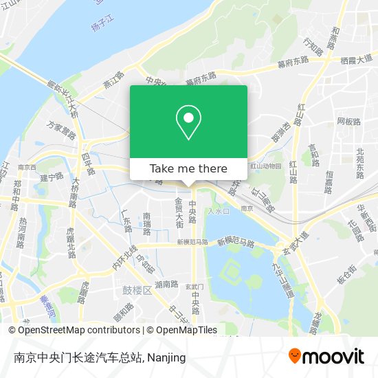 南京中央门长途汽车总站 map
