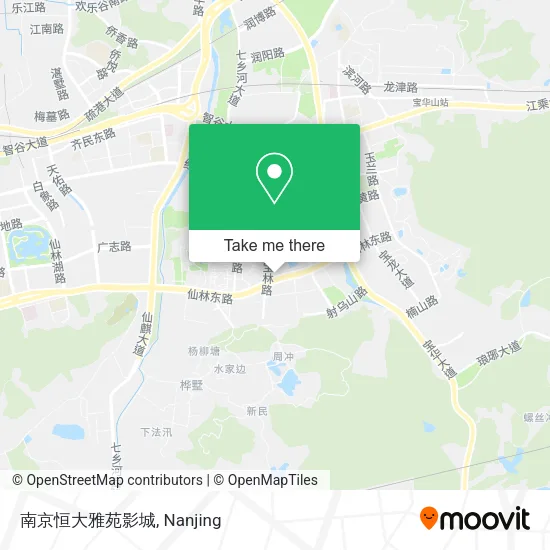 南京恒大雅苑影城 map