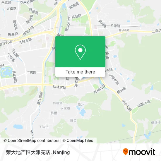 荣大地产恒大雅苑店 map