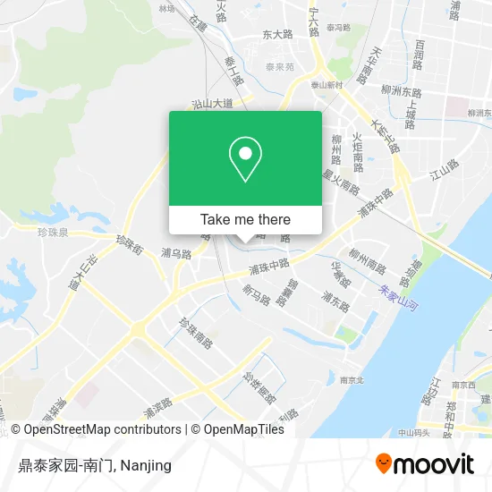 鼎泰家园-南门 map