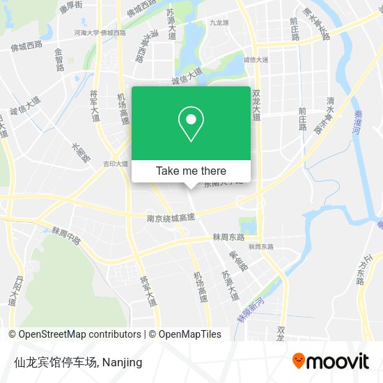 仙龙宾馆停车场 map