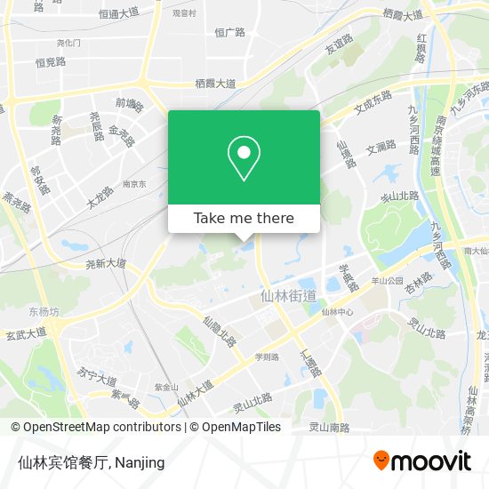 仙林宾馆餐厅 map