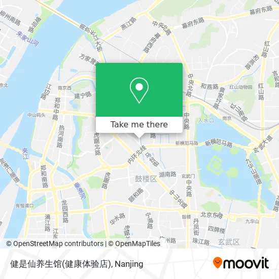 健是仙养生馆(健康体验店) map