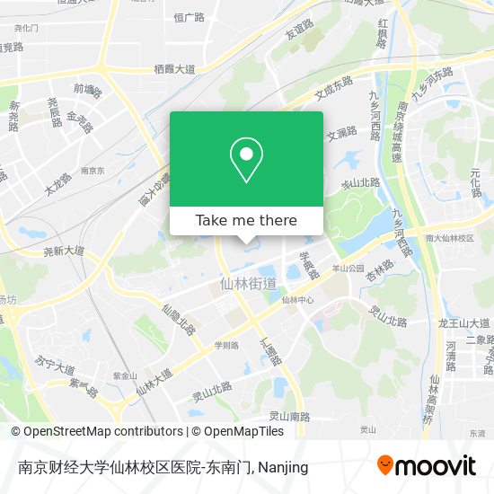 南京财经大学仙林校区医院-东南门 map