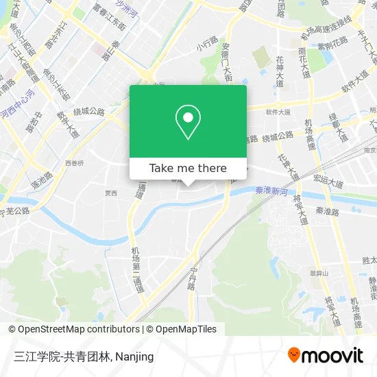 三江学院-共青团林 map