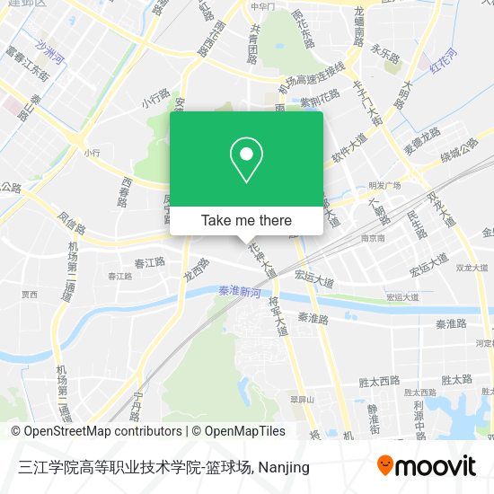 三江学院高等职业技术学院-篮球场 map