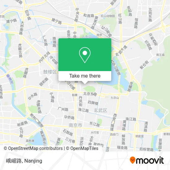 峨嵋路 map