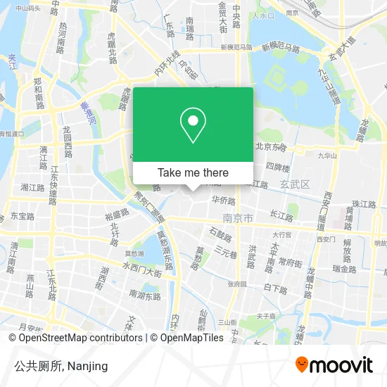 公共厕所 map
