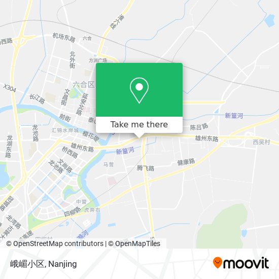 峨嵋小区 map