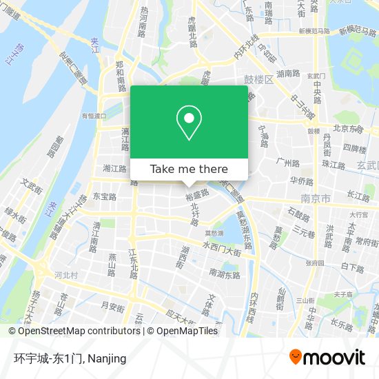 环宇城-东1门 map