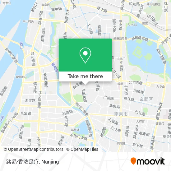 路易·香浓足疗 map