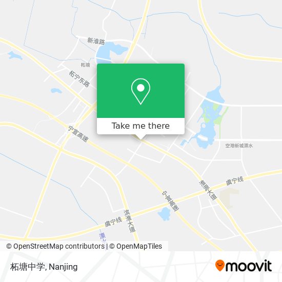 柘塘中学 map